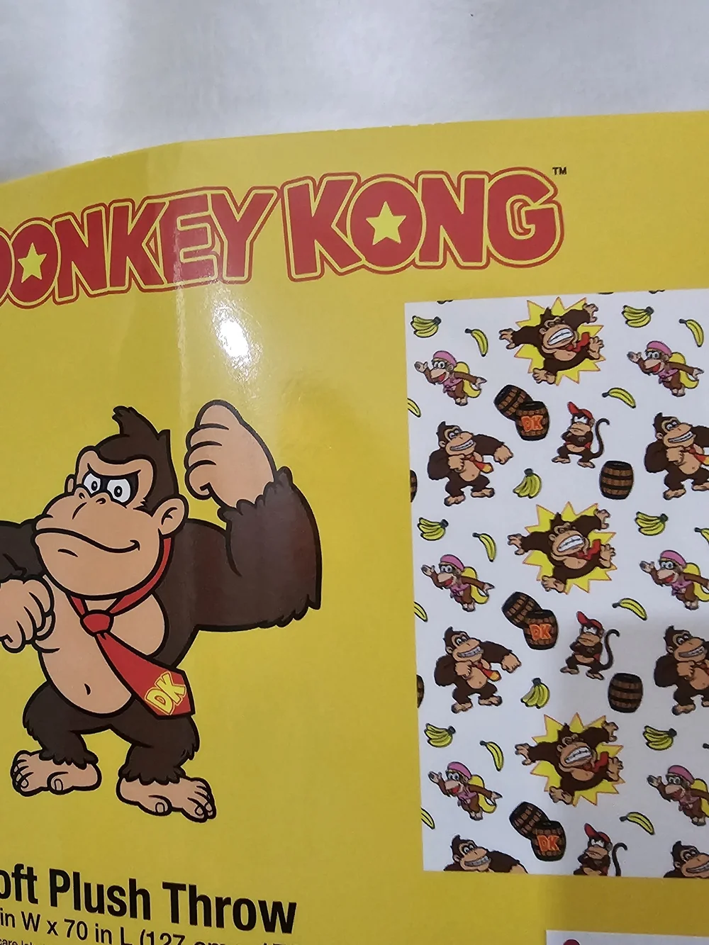 Donkey Kong Blanket